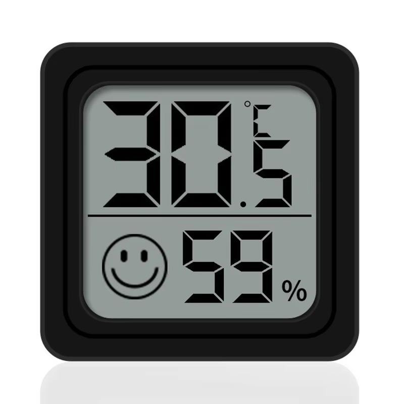 BowLift | Indoor LCD Digital Thermometer and Hygrometer with Temperature and Humidity Sensor