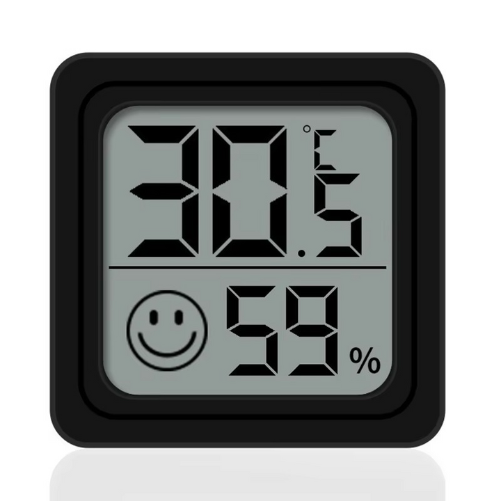 BowLift | Indoor LCD Digital Thermometer and Hygrometer with Temperature and Humidity Sensor