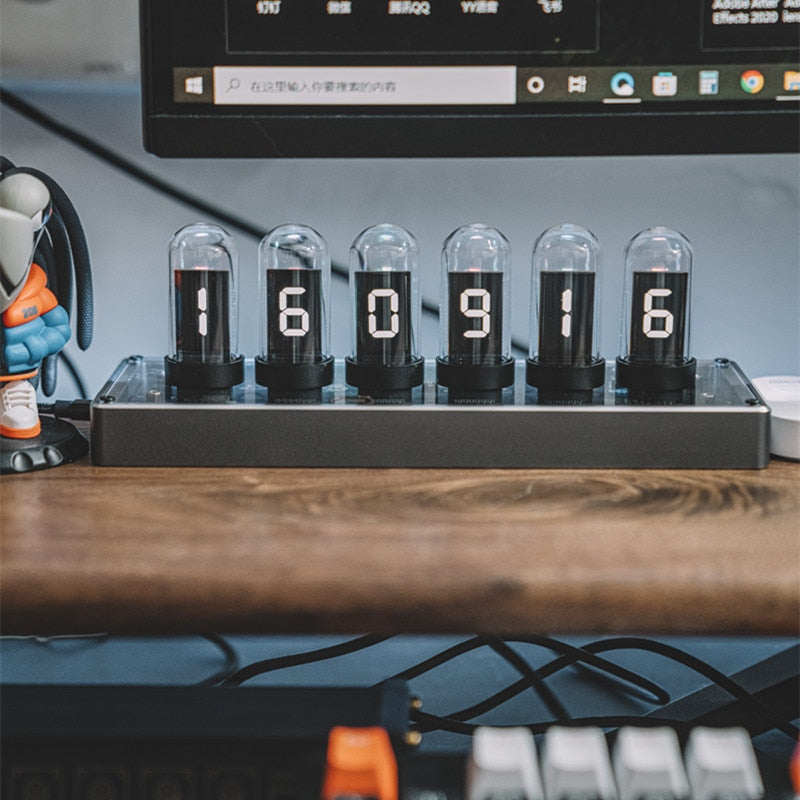 BowLift | Digital Creative Vintage Glass Tube Clock