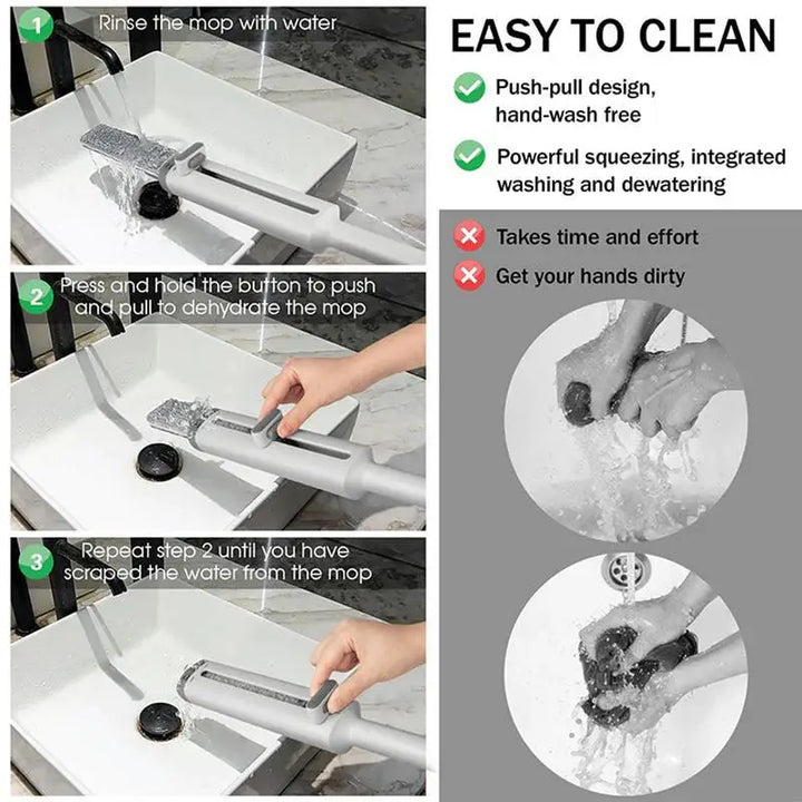 BowLift | Portable Self Squeeze Small Mop