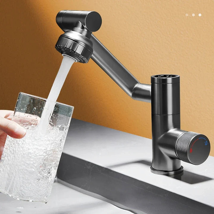 BowLift | Digital Display Rotatable Japanese Style Bathroom Faucet