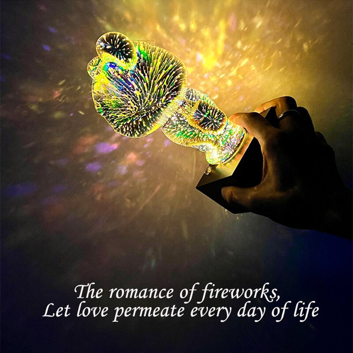 BowLift | LED Bear Fireworks Night Lamp