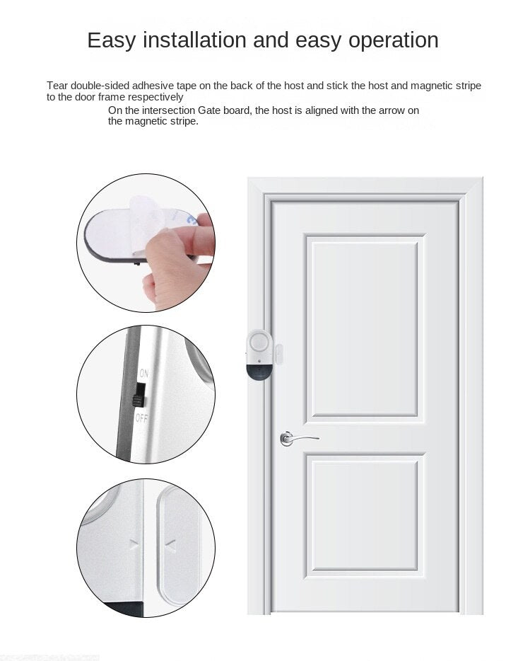 BowLift | Magnetic Sensor Home Security Alarm