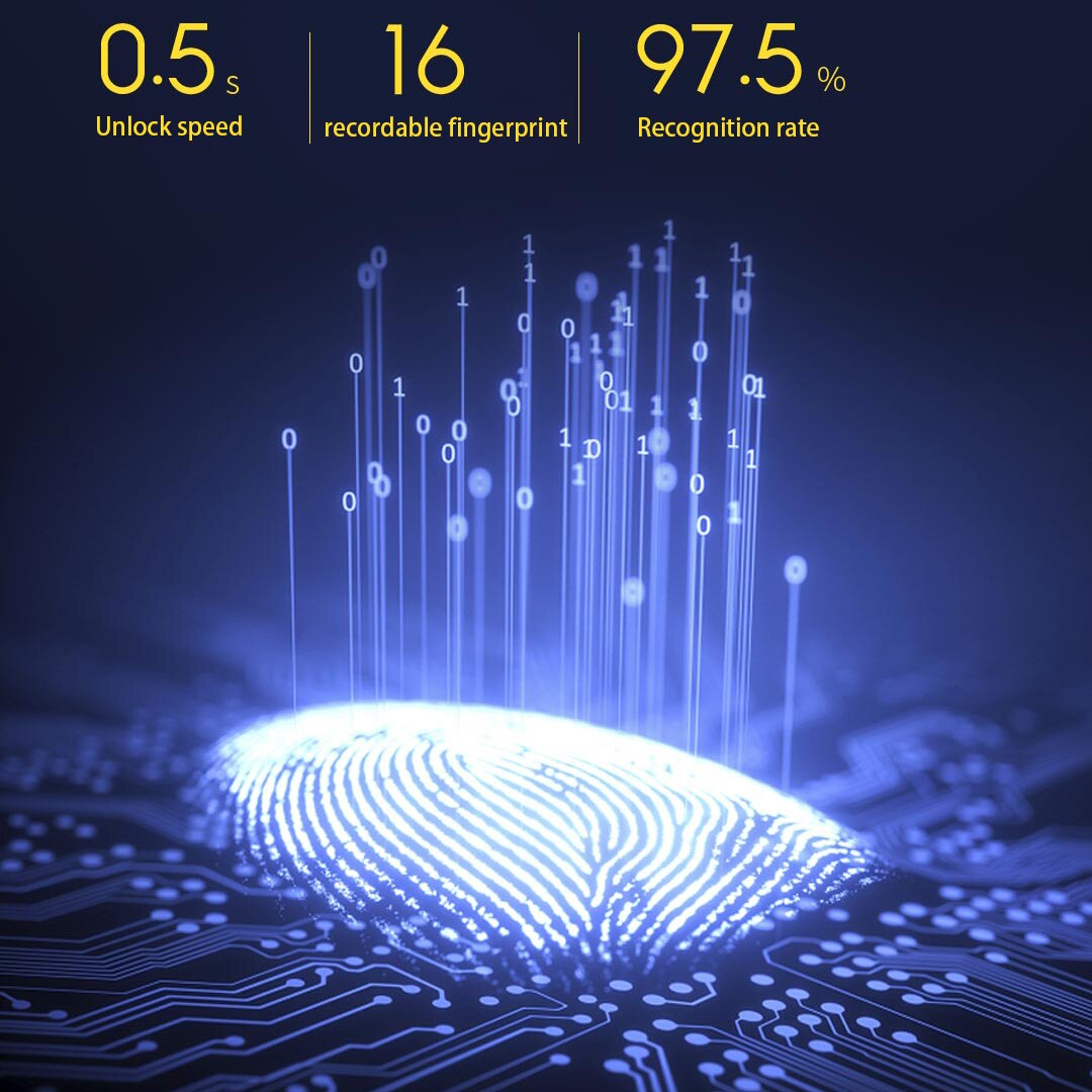 BowLift | Invisible Smart Fingerprint Drawer Lock