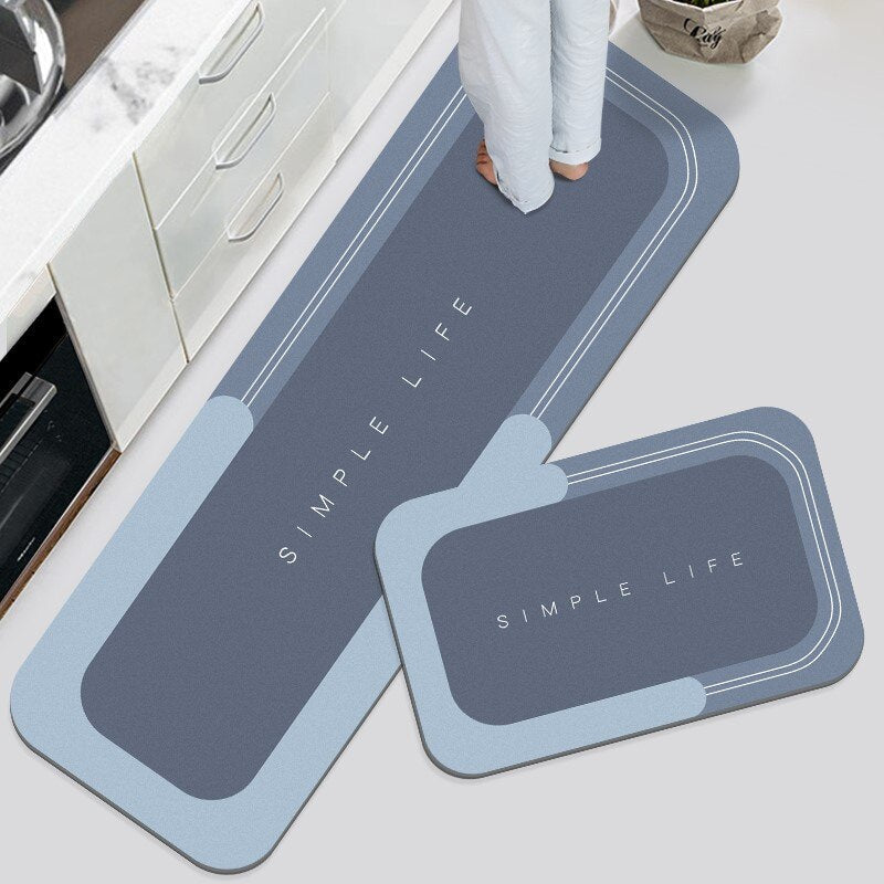 BowLift | Modern Water Absorbent Anti-slip Area Rugs