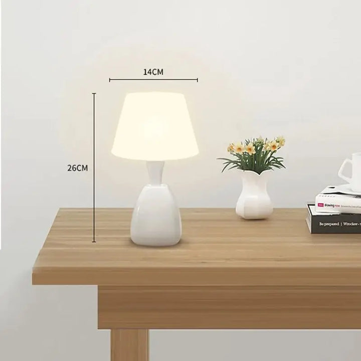 LED Touch Night Lamp – Modern Dimmable Table Lamp for Bedroom and Office | Bowlift