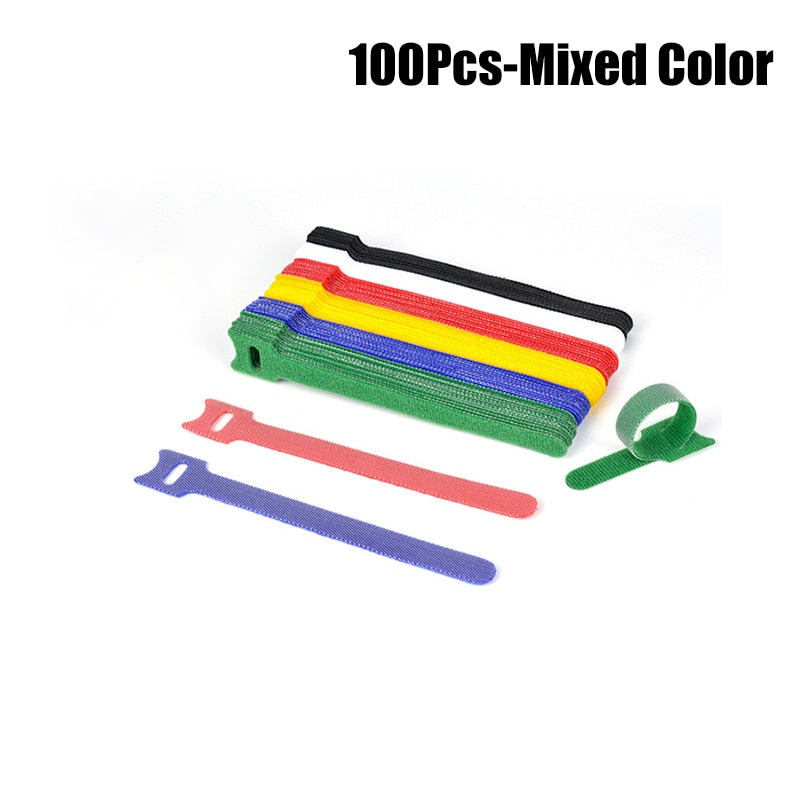 BowLift | Multicolor Separable Cable Organizer Ties