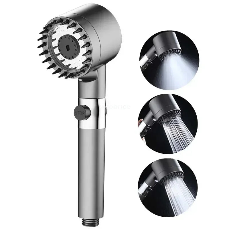 Skin Care Filter Showerhead – 3 Modes | Water Saving & Nourishing Bowlift
