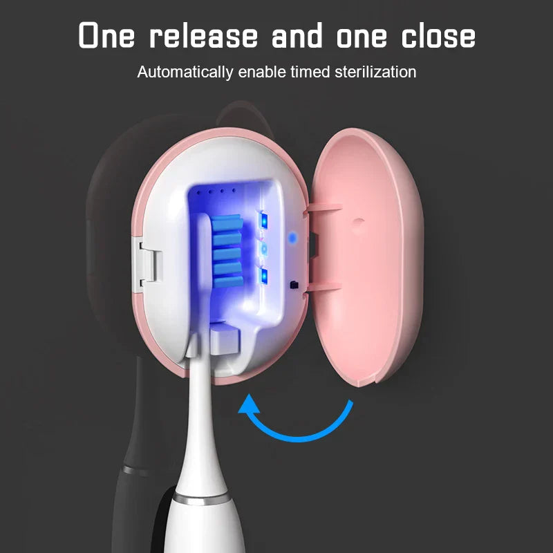 BowLift | UV Disinfection Rechargeable Portable Toothbrush Sanitizer Box