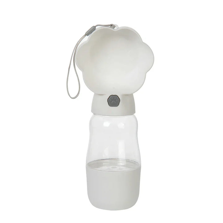 BowLift | Droppa DuoBottle Drink Bottle | 2-in-1 Water & Food Dispenser for Dogs & Cats | Leaksproof & Portable | 380 ml / 530 ml
