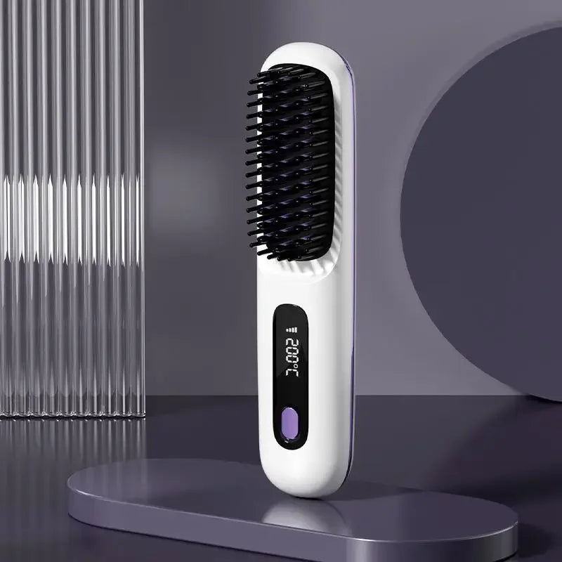 BowLift | Glissara | Cordless Hair Straightener | USB Charging Function & LCD Display | Ceramic & Ion Technology
