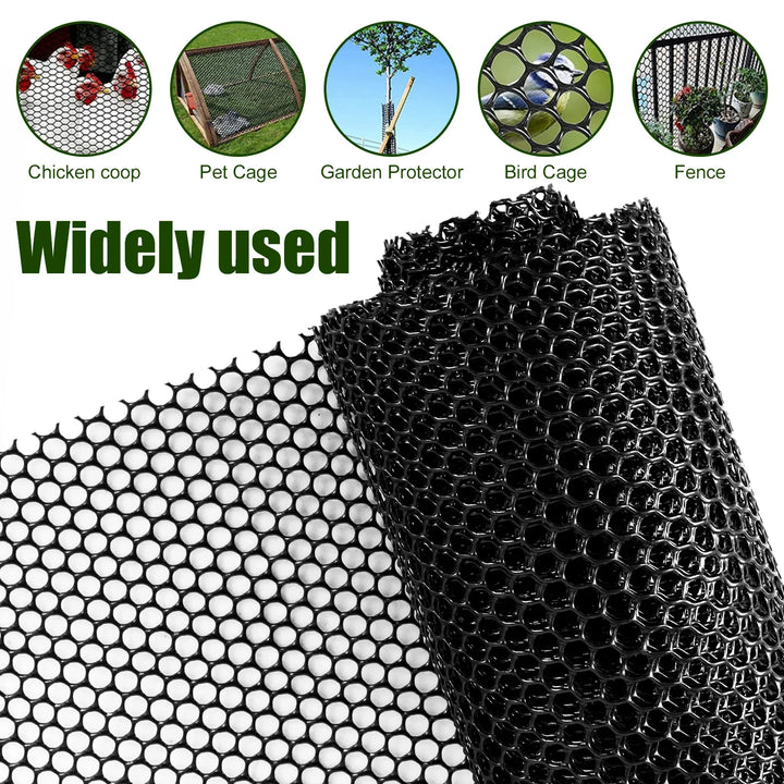 BowLift | FlexGuard Mesh | Plastic fence net for garden & tree trunk protection | 300 × 40 cm / 600 × 40 cm | Weatherproof & customizable