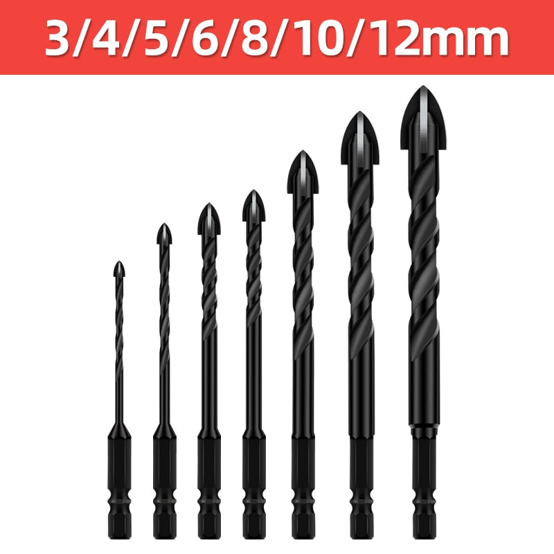 BowLift | Heavy-Duty Mega Ultimate Cross Hex Drill Bit Set