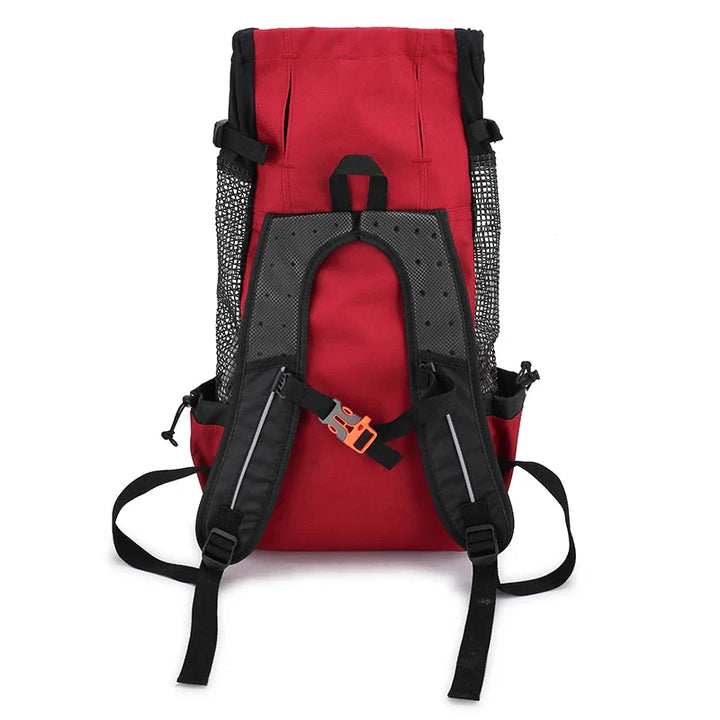 Dog backpack for outdoor & travel breathable Bowlift