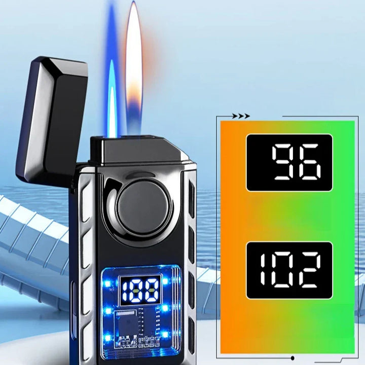 Voice Controlled USB Colorful Double Flame Lighter | Bowlift