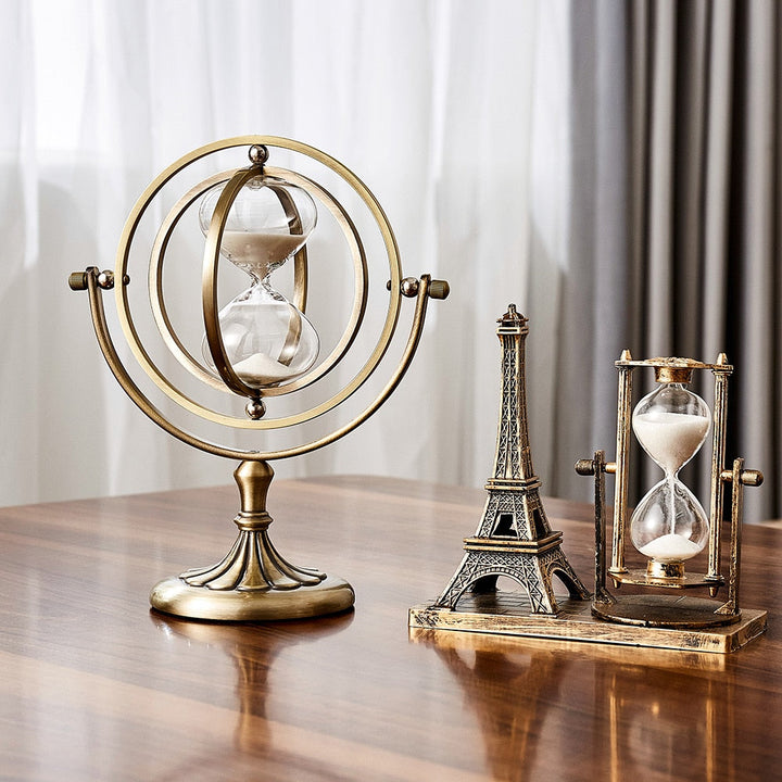 BowLift | Time Charmer Metal Hourglass Decor