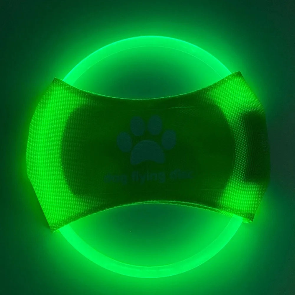 LED Frisbee for dogs rechargeable and waterproof Bowlift