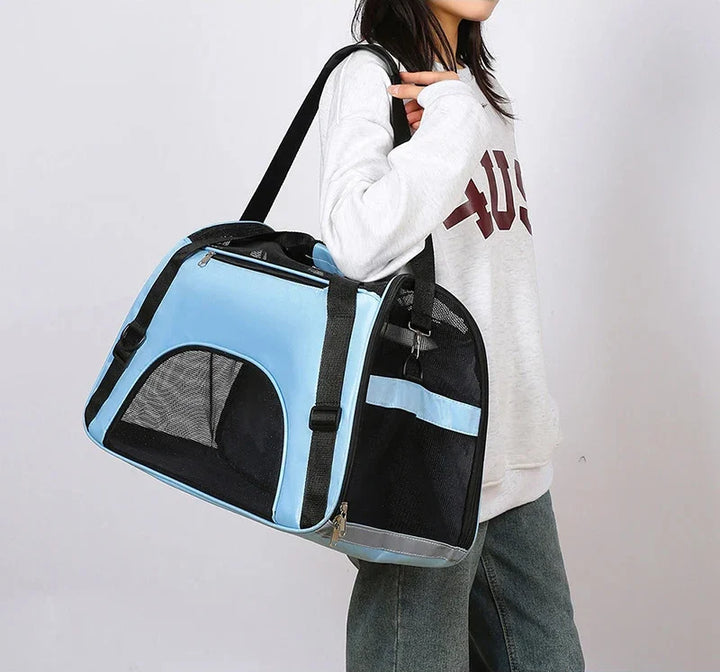 Foldable Pet Carrier for Travel Bowlift