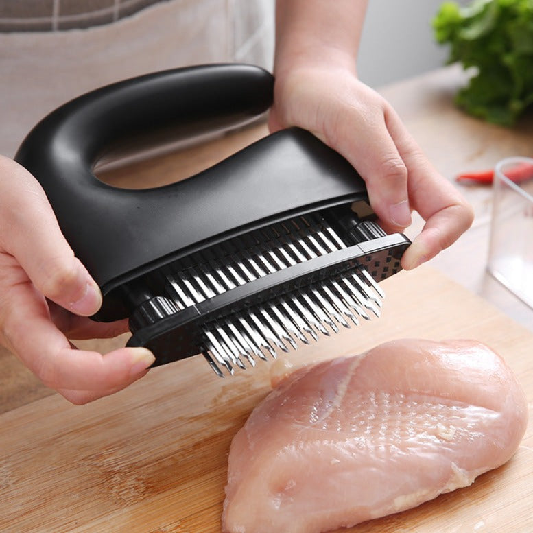 Meat tenderizer | 48 blade needle meat tenderizer stainless steel knife | Bowlift