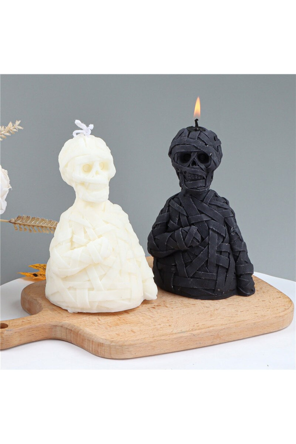 Skull Scary Candle Shape | Bowlift