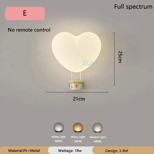 LoveLicht - Pink Clouds LED Night Light Bowlift
