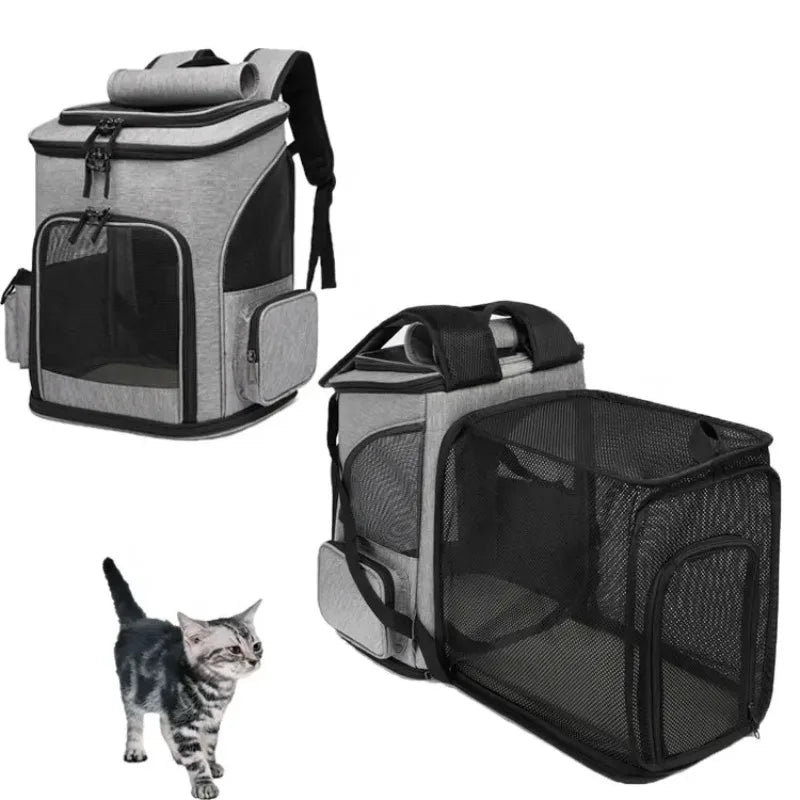 BowLift | Pet Travel Breathable Expandable Backpack