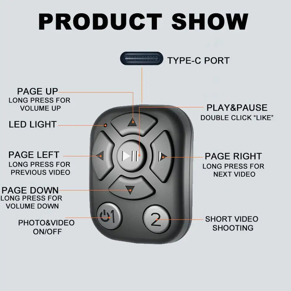 BowLift | Bluetooth Fingertip Remote Control