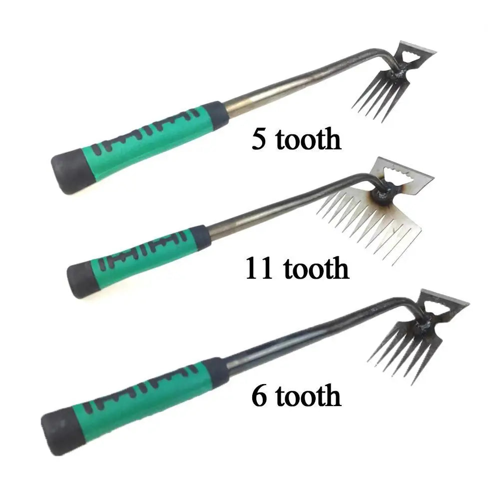 BowLift | Raveta Garden rake | Robust steel tines | Ergonomic handle | Effective against weeds & leaves