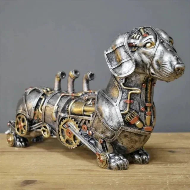 SteamBeast - Steampunk Animal Figures with Gears Bowlift