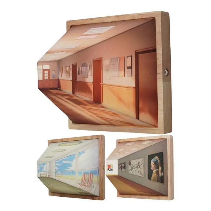 BowLift | 3D Vision Play Wall Lamp Art