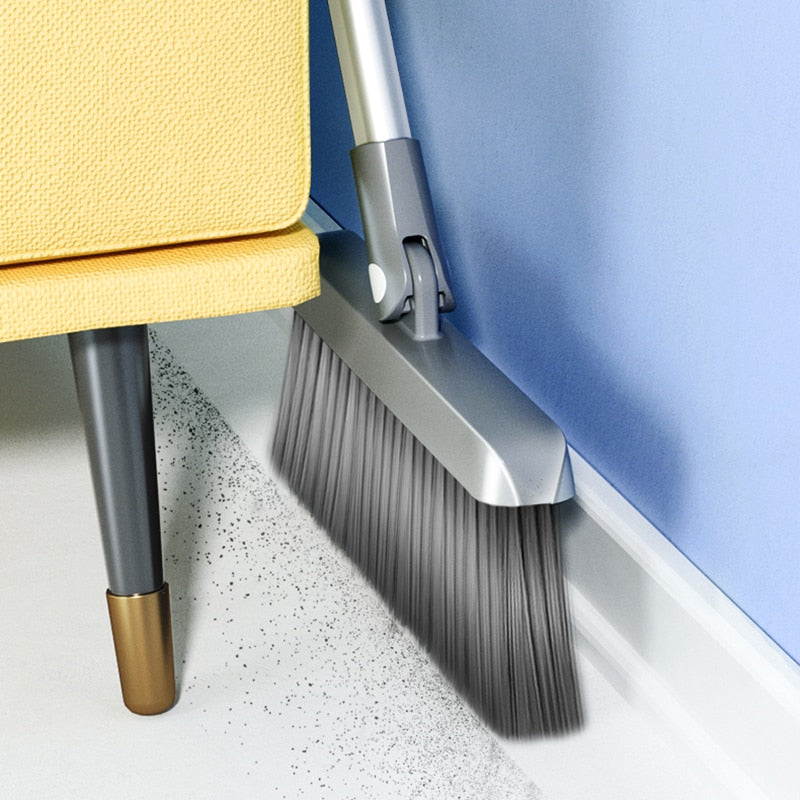 BowLift | Creative Self-Cleaning Foldable Dustpan Broom