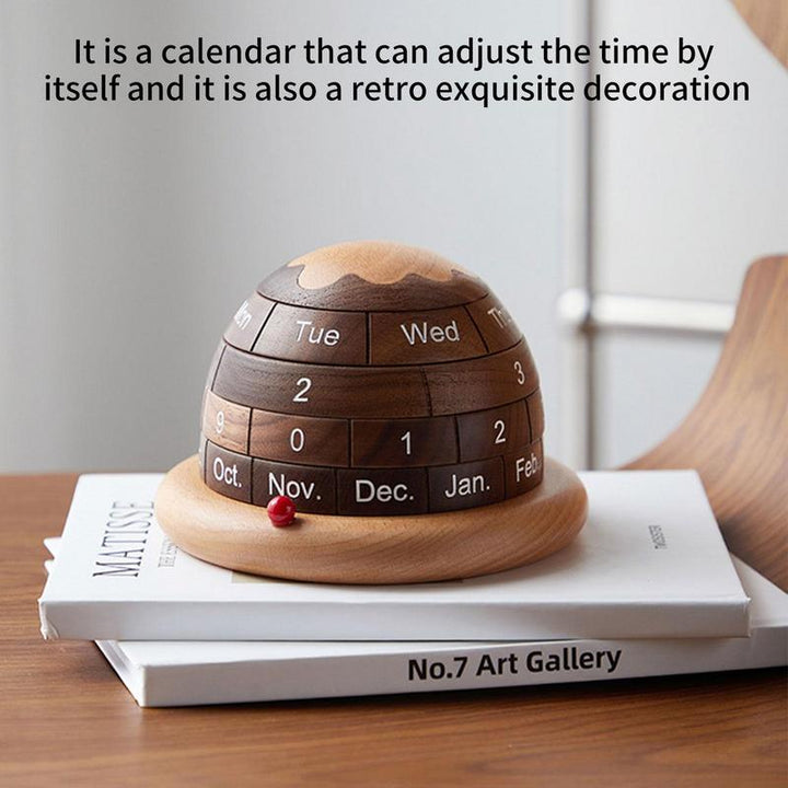 BowLift | Unique Planet Wooden Table Calendar