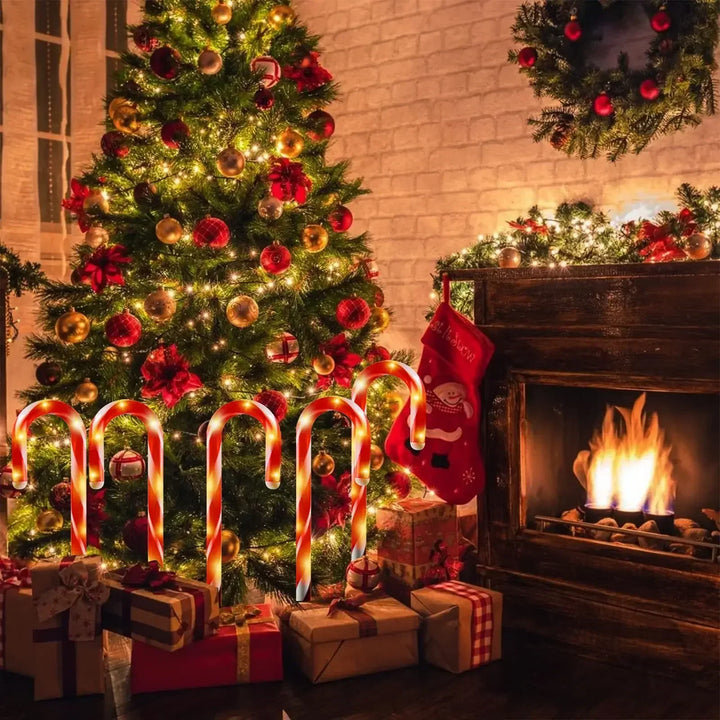 BowLift | CandyCaneLuxe | Waterproof LED Christmas lights