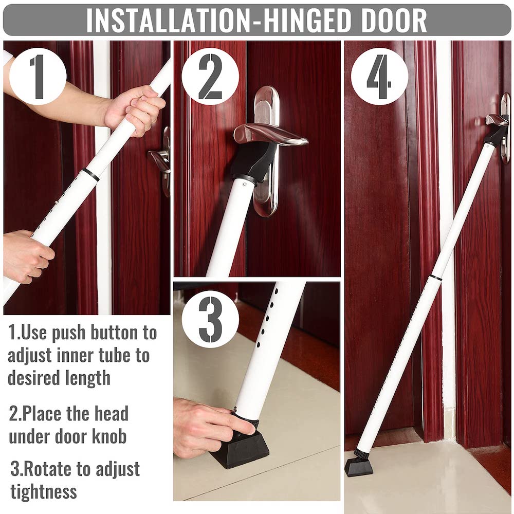 BowLift | Adjustable Door Security Safety Bar