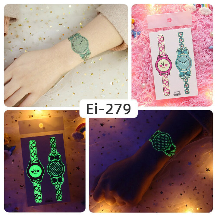 BowLift | Luminous Temporary Tattoo Watch Sticker