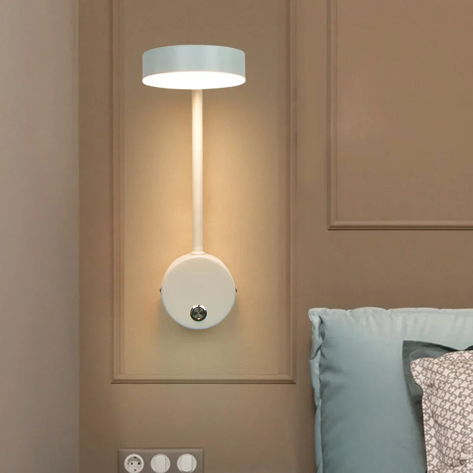 NordicGlow - Adjustable LED Wall Lamp for Modern Interior Bowlift
