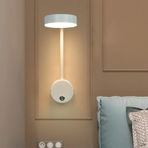 NordicGlow - Adjustable LED Wall Lamp for Modern Interior Bowlift