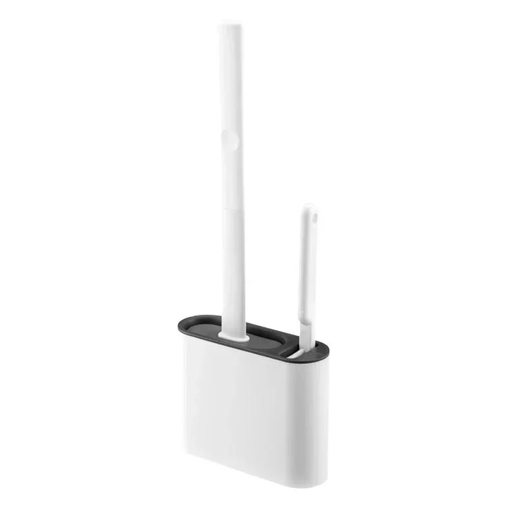 FlexiClean Silicone Toilet Brush Set Bowlift