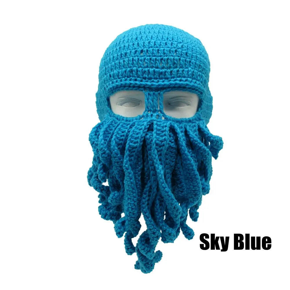 BowLift | Octopus Tentacle Knitted Face Winter Mask