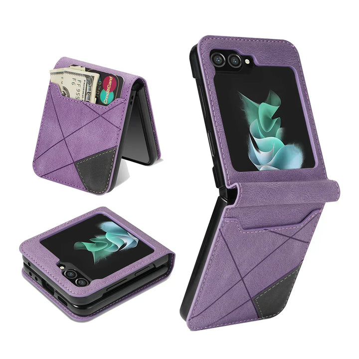 BowLift | Leather Wallet Case for Samsung Galaxy Z Flip Series