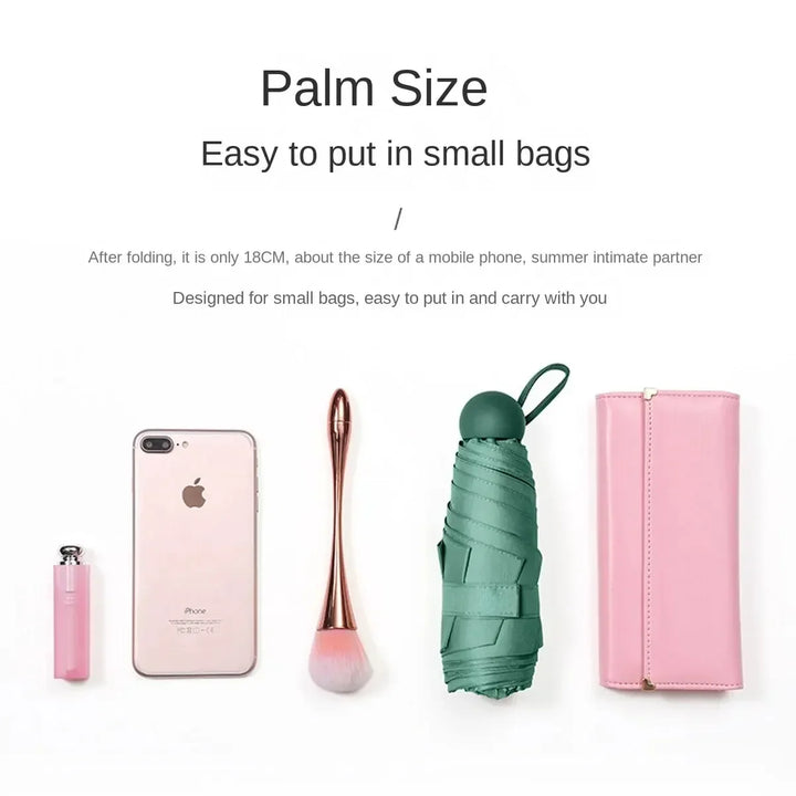 BowLift | Mini Sunshade Rain Protection Minimal Umbrella