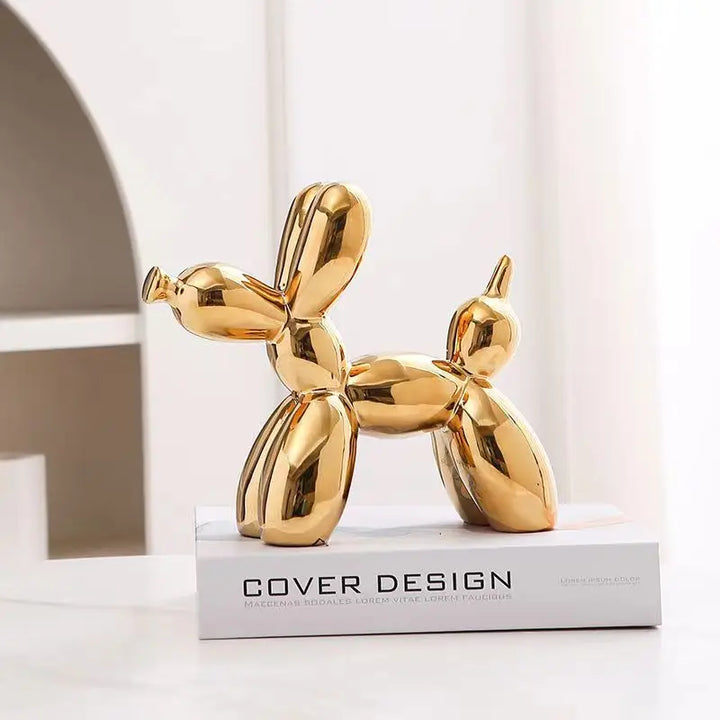 BowLift | – Small dog sculpture made of balloons