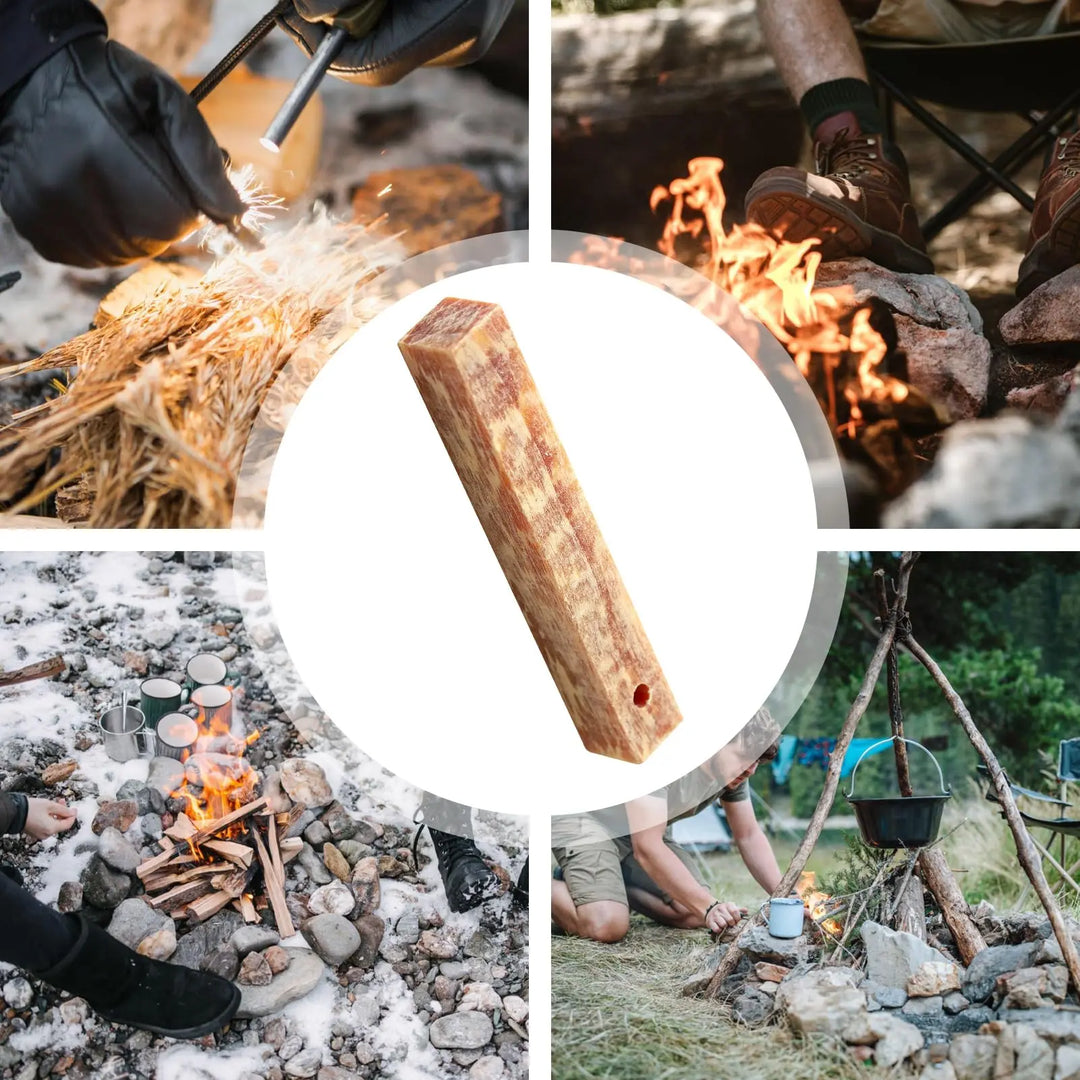 BowLift | FireNova Fire Starter Set | Natural Pine Wood Sticks | Ideal for Outdoor & Emergencies