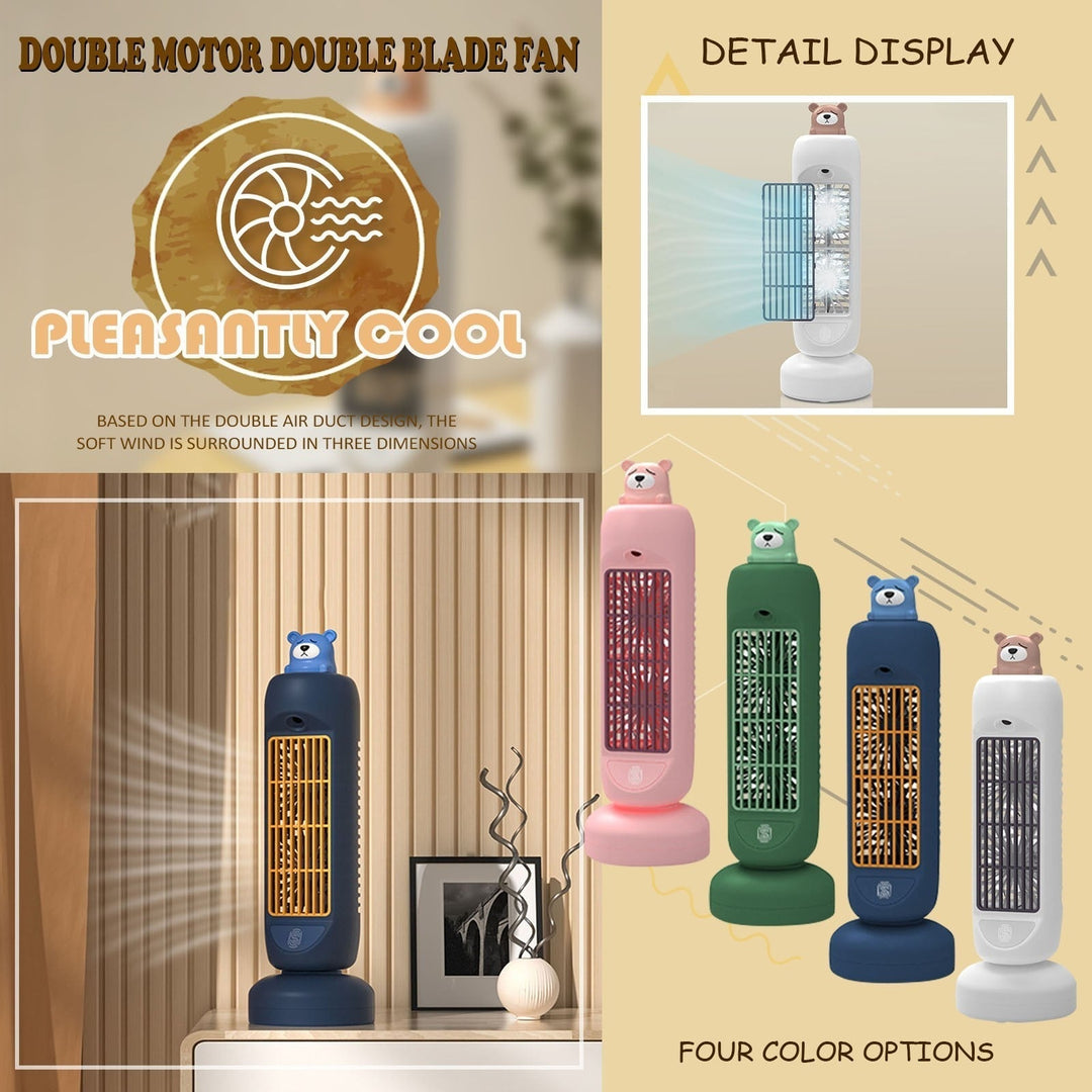 BowLift | Mini Bear Air Cooler Humidifier Fan