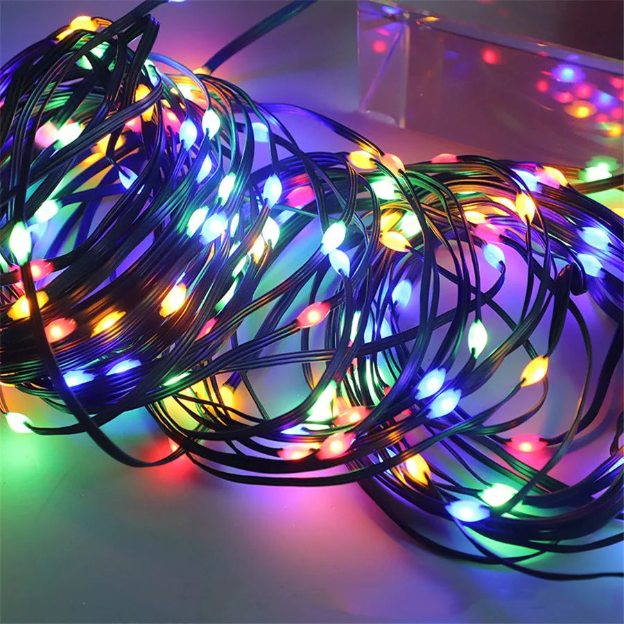 VerdeLicht Waterproof LED String Lights – Outdoor Lighting for Garden and Terrace | Bowlift