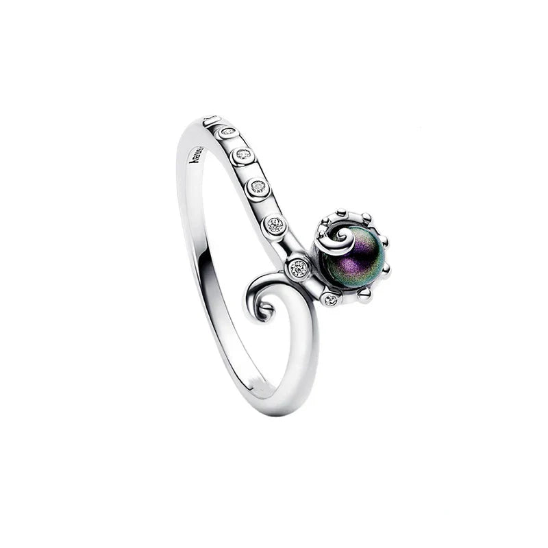 BowLift | Celestial Sun and Moon Charm Sparkling Ring