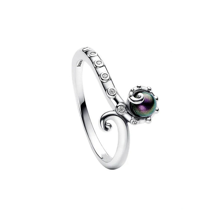 BowLift | Celestial Sun and Moon Charm Sparkling Ring