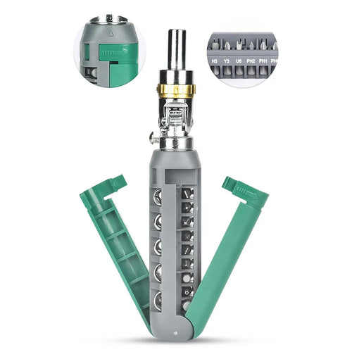 BowLift | 14 In 1 Multi-Angle Ratchet Screwdriver