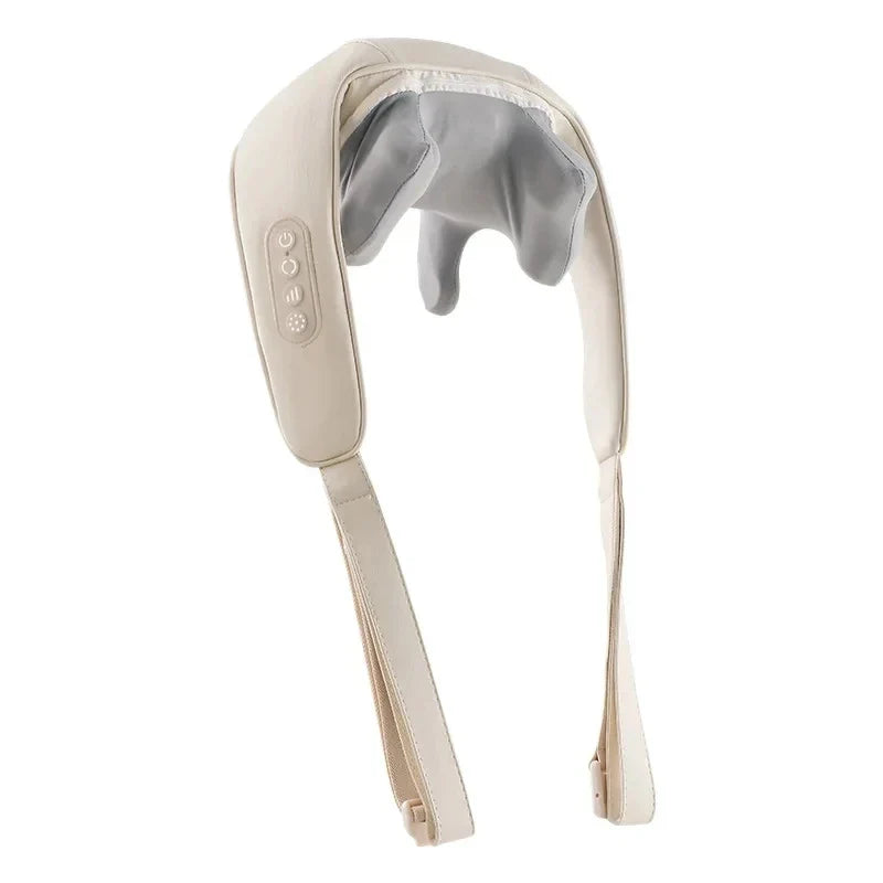 BowLift | Shoulder & Neck Massager RelaxaShawl | 26W BLDC Kneading Massage with Heating Function | Wireless & Rechargeable