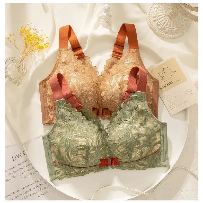 Amber | Wirefree bra with front closure | Bowlift